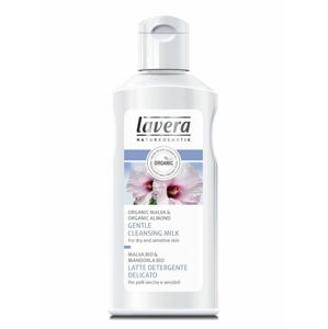 Čisticí pleťové mléko Faces Bio sléz & Bio mandle Lavera 100ml