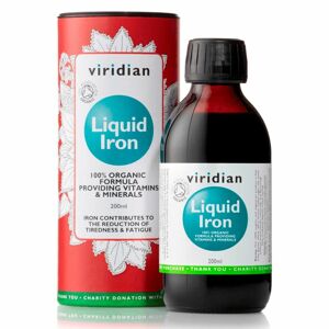 Viridian Liquid Iron Organic (Tekuté železo) 200ml