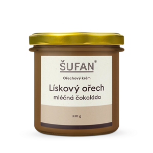 Šufan Lískový ořech s mléčnou čokoládou 330 g
