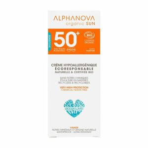 Alphanova Opalovací krém na obličej SPF 50+ 50 g BIO