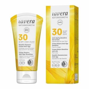 Lavera Opalovací krém Sensitiv SPF 30 Anti-Ageing 50 ml