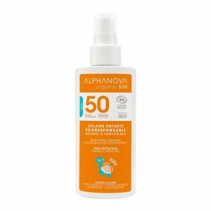 Alphanova Opalovací krém ve spreji pro děti SPF 50 125 g BIO