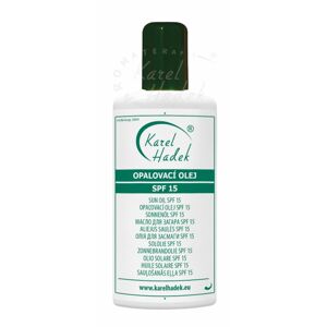 Hadek Opalovací olej SPF15 velikost: 100 ml