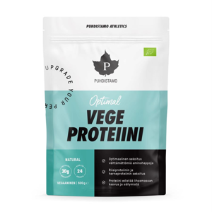 Puhdistamo Optimal Vegan Protein BIO natural 600g