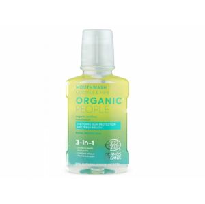 Organic People Organická certifikovaná ústní voda - Kokos a Máta 250 ml