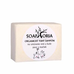 Soaphoria Organický tuhý šampón na mytí srsti psů a koček 130g