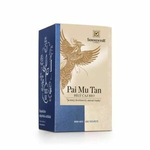 Sonnentor Pai Mu Tan - bílý čaj porcovaný dvoukomorový 18 g