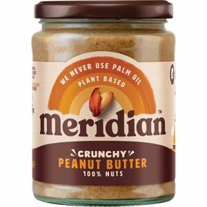 Meridian Peanut Butter Crunchy (Arašídový krém křupavý) 470g