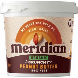 Meridian Peanut Butter Crunchy Organic (Araršídový krém křupavý BIO) 1kg