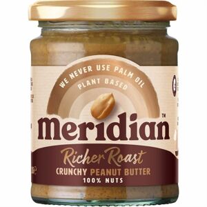 Meridian Peanut Butter Crunchy Richer Roast (Arašídový krém křupavý) 280g