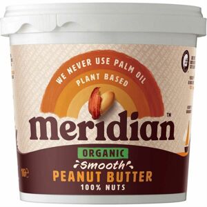 Meridian Peanut Butter Smooth Organic (Arašídový krém jemný BIO) 1kg
