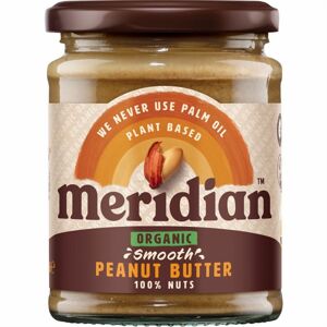 Meridian Peanut Butter Smooth Organic (Arašídový krém jemný BIO) 280g