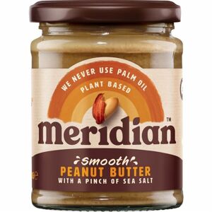 Meridian Peanut Butter Smooth with Sea Salt (Arašídový krém jemný s mořskou solí) 280g