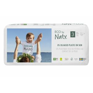 Naty Plenky Midi 4-9 kg - ECONOMY PACK 50 ks