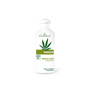 Cannaderm NATURA pleťová voda na mastnou pleť 200 ml