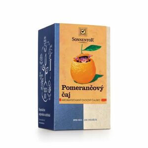 Sonnentor Pomerančový čaj porcovaný dvoukomorový 32,4 g