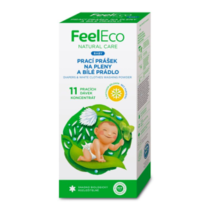 Prací prášek Baby na pleny a bílé prádlo Feel Eco 660g