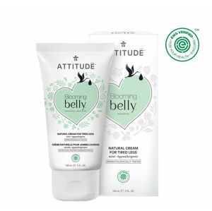 Přírodní krém na unavené nohy nejen pro těhotné s mátou Attitude Blooming Belly 150ml