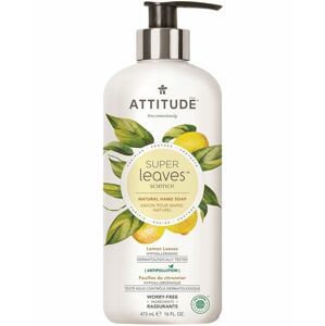 Přírodní mýdlo na ruce s detoxikačním účinkem Citrusové listy Attitude Super leaves 473ml