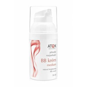 Atok Přírodní rozjasňující BB krém medium 30 ml