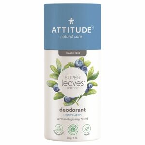 Attitude Super leaves Přírodní tuhý deodorant - bez vůně 85 g