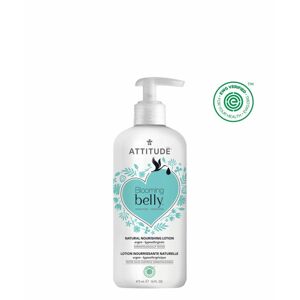 Přírodní vyživující tělové mléko nejen pro těhotné s arganem Attitude Blooming Belly 473ml