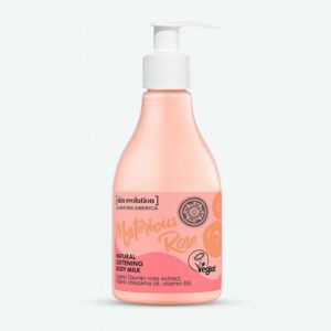 Natura Siberica Přírodní zjemňující tělové mléko Mysterious Rose Skin Evolution 260 ml