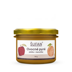 Šufan Pyré jablko-meruňka 190 g