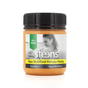 Steens RAW Manuka Honey 83+ MGO 250g