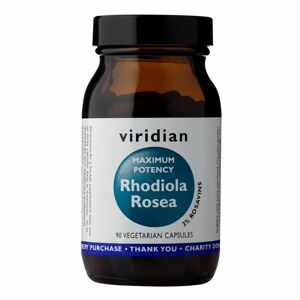 Viridian Rhodiola Rosea Maximum Potency (Rozchodnice růžová) 90 kapslí