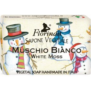 Florinda Rostlinné mýdlo Bílý mech vánoční motiv 50 g