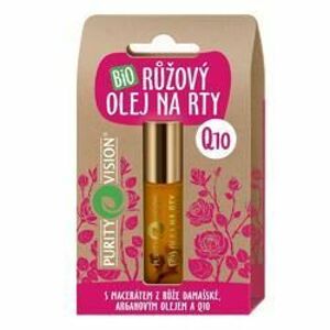 Růžový olej na rty s Q10 Purity Vision 10ml
