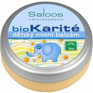 Saloos Dětský nosní balzám BIO karité 19 ml