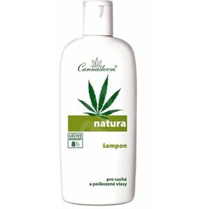 Cannaderm NATURA Šampon pro suché poškozené vlasy 200 ml