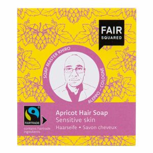 Fair Squared Šampon tuhý na mytí vlasů – meruňkový pro citlivou pokožku hlavy 2x80 g