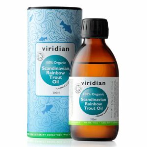 Viridian Scandinavian Rainbow Trout Oil Organic (Rybí tuk) 200ml