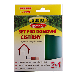 Set pro domovní čov s urychlovačem Subio 50g+80ml