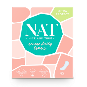 NAT nice & true Slipové vložky secure daily 60 ks