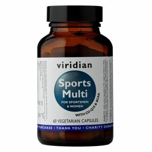 Viridian Sports Multi (Vitamíny, minerály a rostlinné extrakty) 60 kapslí
