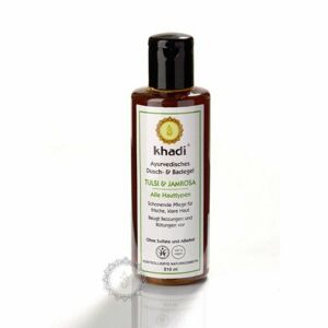 Khadi Sprchový gel TULSI & JAMROSA 210ml