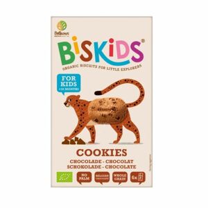Sušenky celozrnné dětské s belgickou čokoládou 36M+ Bio Biskids 120 g