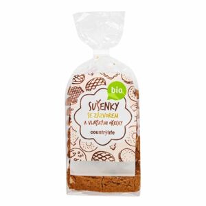 Sušenky se zázvorem a vlašskými ořechy BIO Country life 175 g