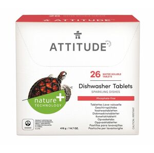Tablety do myčky bez fosfátů Attitude 520g
