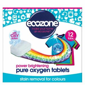 Ecozone Rozjasňovač barevného prádla 12 ks