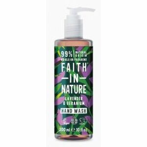 Tekuté mýdlo Levandule & Pelargonie Faith in Nature 300ml