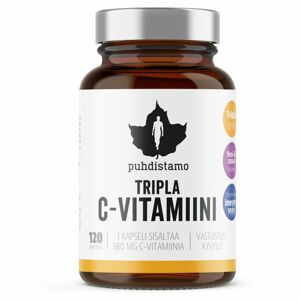 Puhdistamo Triple Vitamin C 120 kapslí