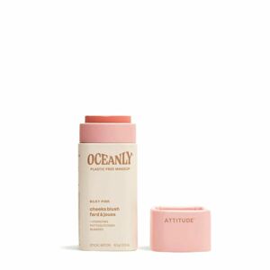 Attitude Tuhá krémová tvářenka Oceanly - Silky Pink 8,5 g