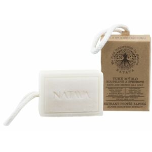 Natava Tuhé mýdlo koupelové a sprchové - Extrakt protěž alpská 100 g