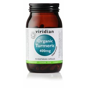 Viridian Turmeric 400mg Organic 90 kapslí