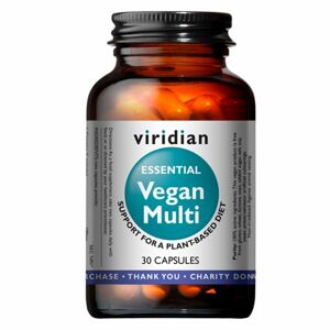 Viridian Vegan Multi (Multivitamin pro vegany) 30 kapslí